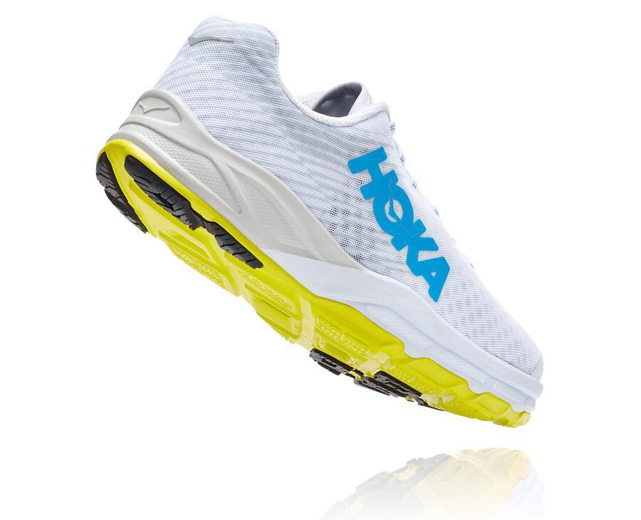 Zapatillas Running Hoka One One Hombre - Evo Carbon Rocket - Blancas - XVJ714062